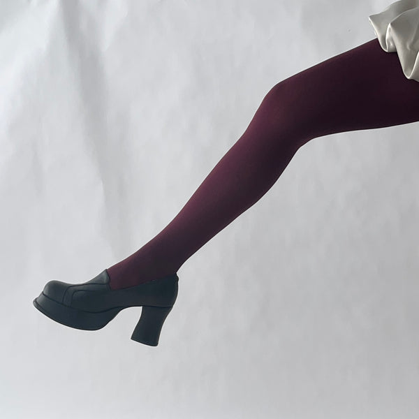 Purple Velvet Tights