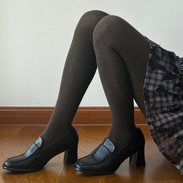 Brown Winter Tights